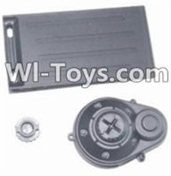 HBX 12885 Iron Hammer Parts-Battery Door & Motor Gear Cover Parts-12012,HaiBoxing HBX 12885 Iron Hammer RC Car Spare Parts